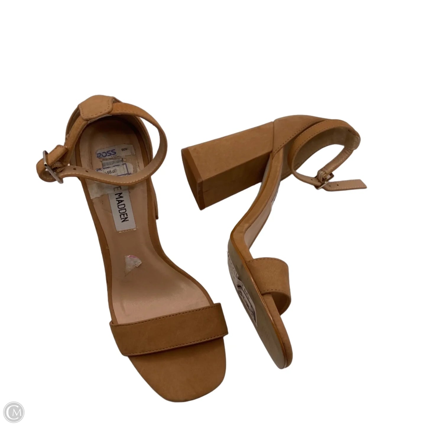 Shoes Heels Block By Steve Madden In Brown, Size: 5.5