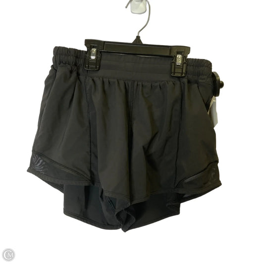 Athletic Shorts By Lululemon In Black, Size: 6