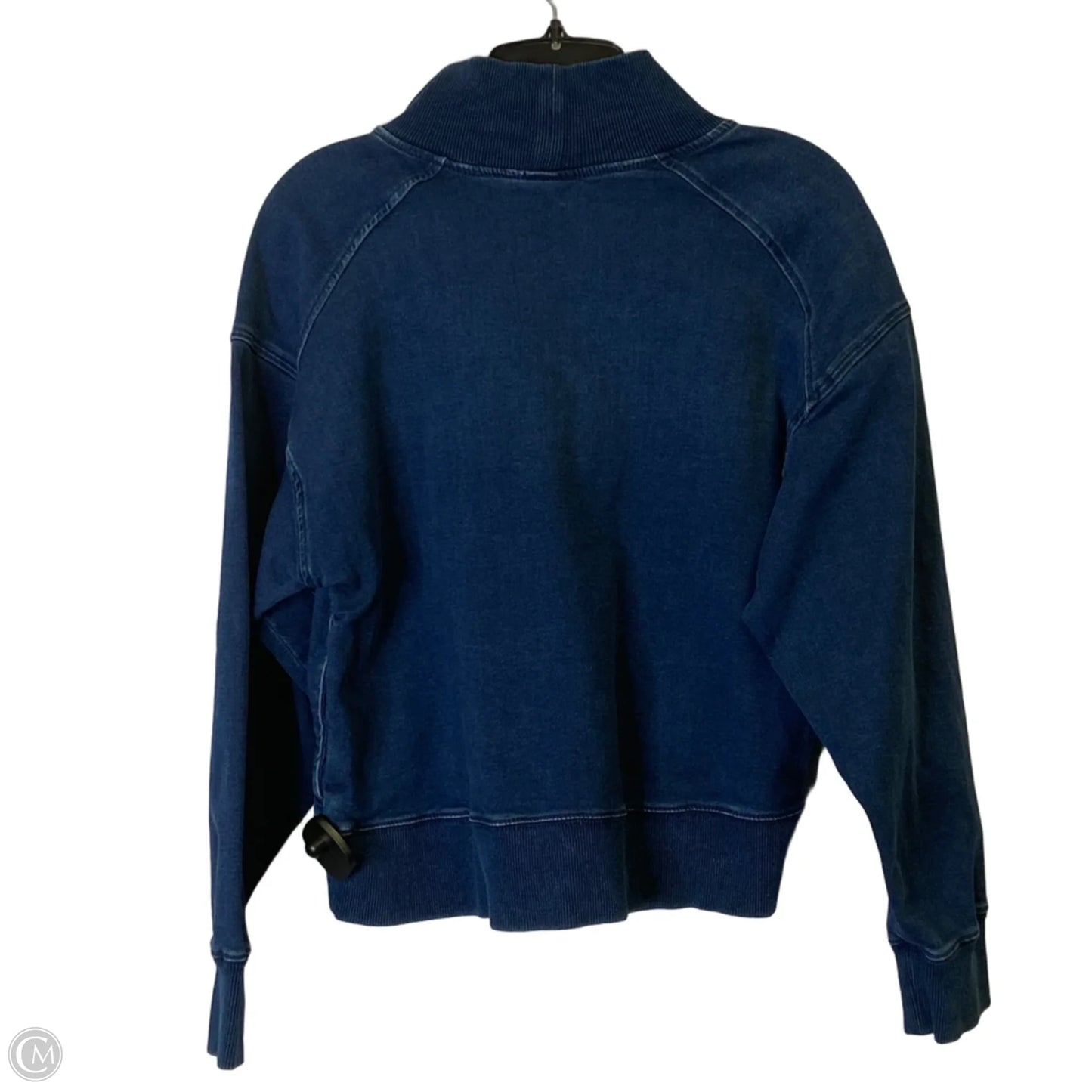Sweatshirt Collar By Calia In Blue Denim, Size: S