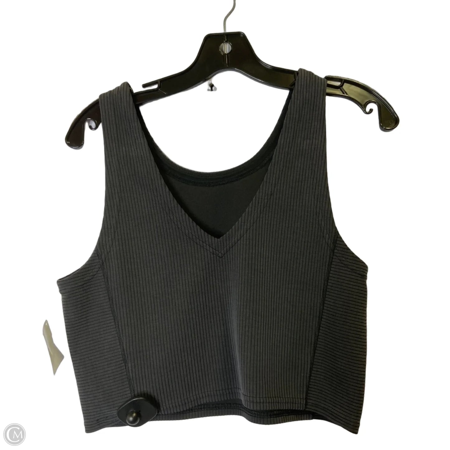 Athletic Tank Top By Lululemon In Grey, Size: 10