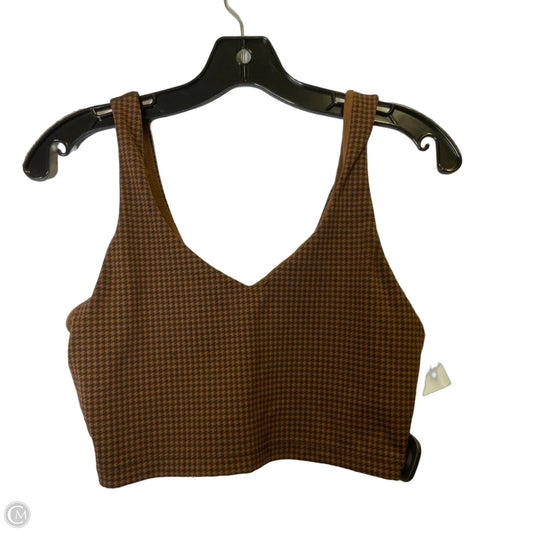 Athletic Bra By Offline In Brown, Size: S