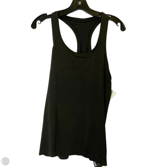 Athletic Tank Top By Lululemon In Black, Size: 10