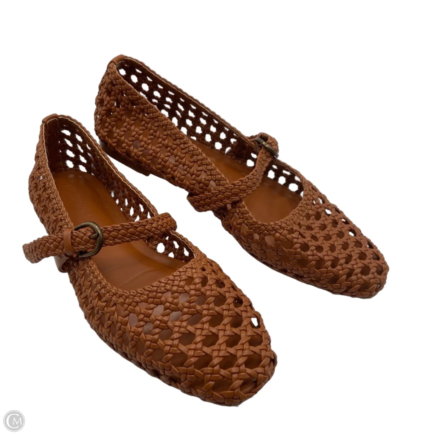 Shoes Flats By Cushionaire In Brown, Size: 8