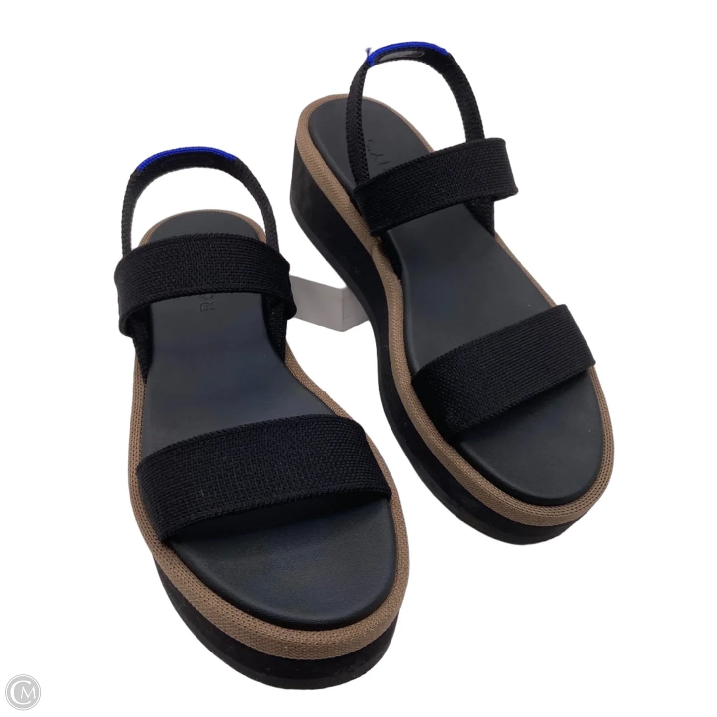 Sandals Heels Platform By Rothys In Black, Size: 7.5