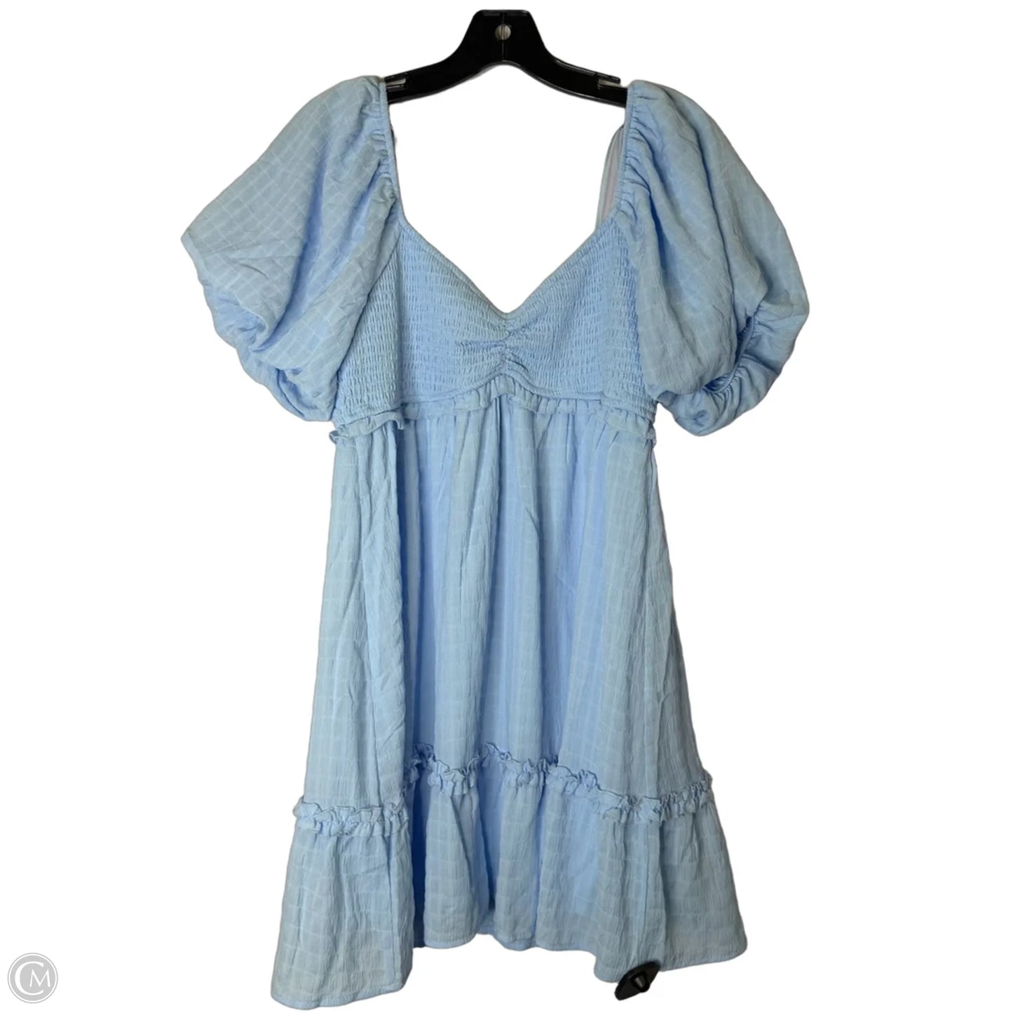 Dress Casual Short By Clothes Mentor In Blue, Size: L