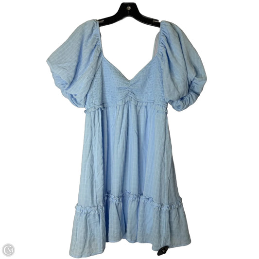 Dress Casual Short By Clothes Mentor In Blue, Size: L