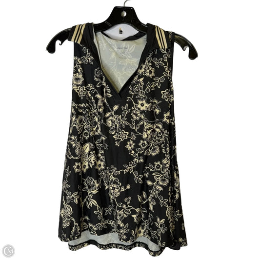 Top Sleeveless By Johnny Was In Black, Size: M