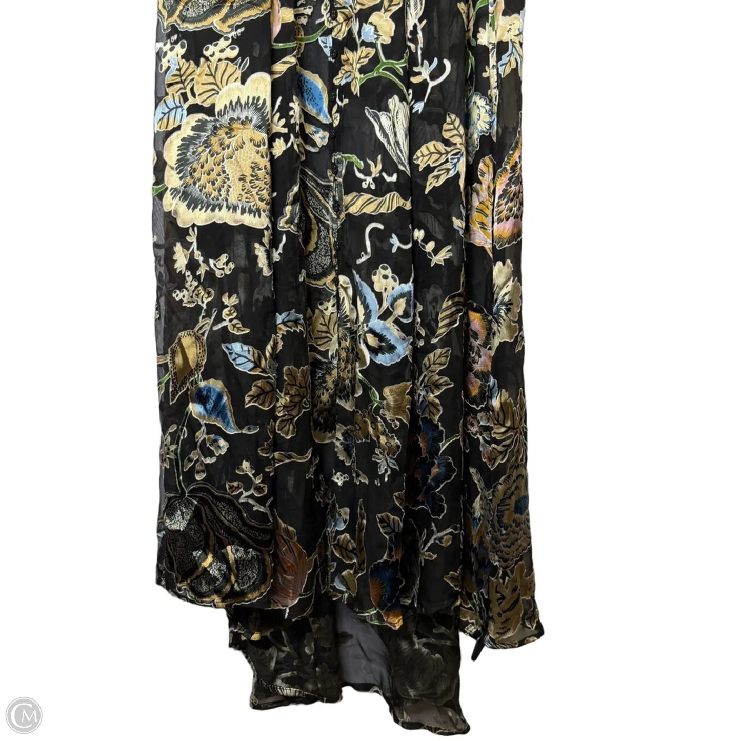 Dress Casual Maxi By Johnny Was In Black, Size: M