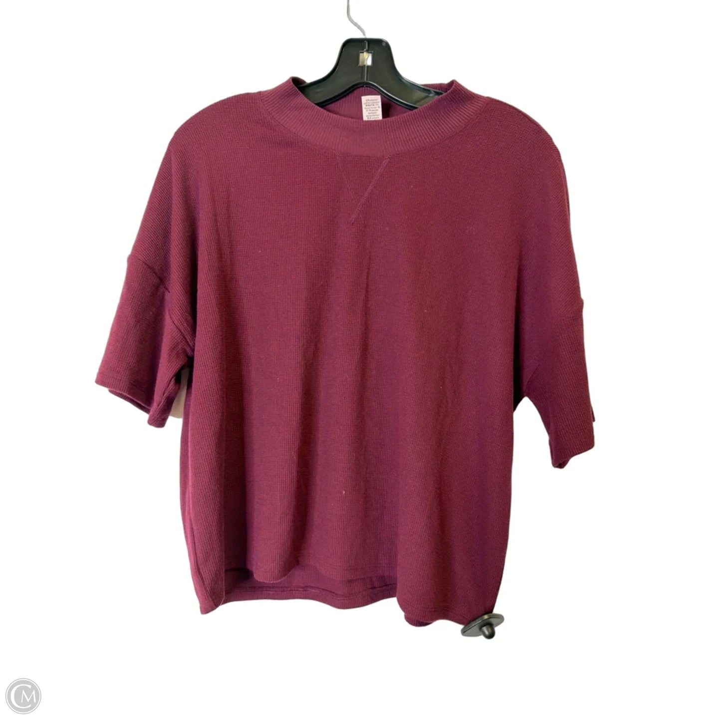 Top Short Sleeve Basic By Victorias Secret In Purple, Size: Xs