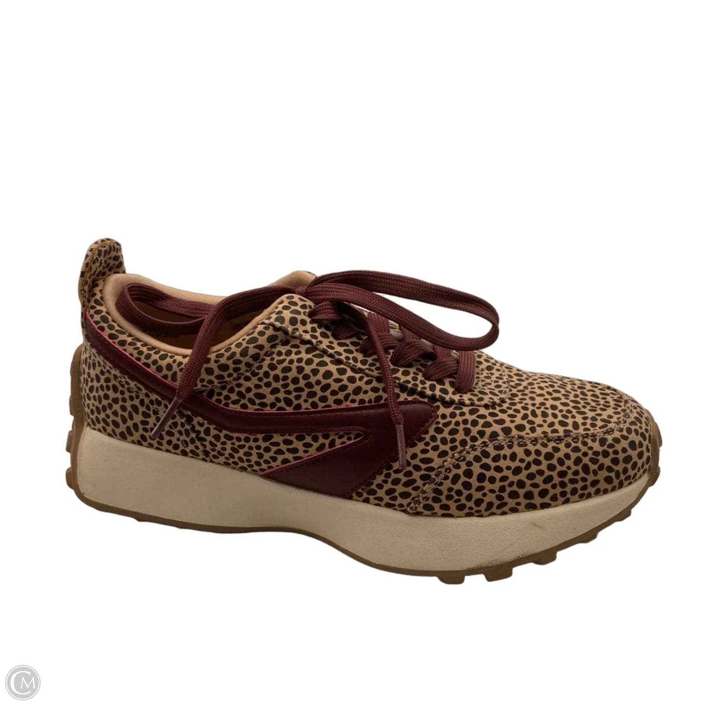 Shoes Sneakers By Dv In Animal Print, Size: 9
