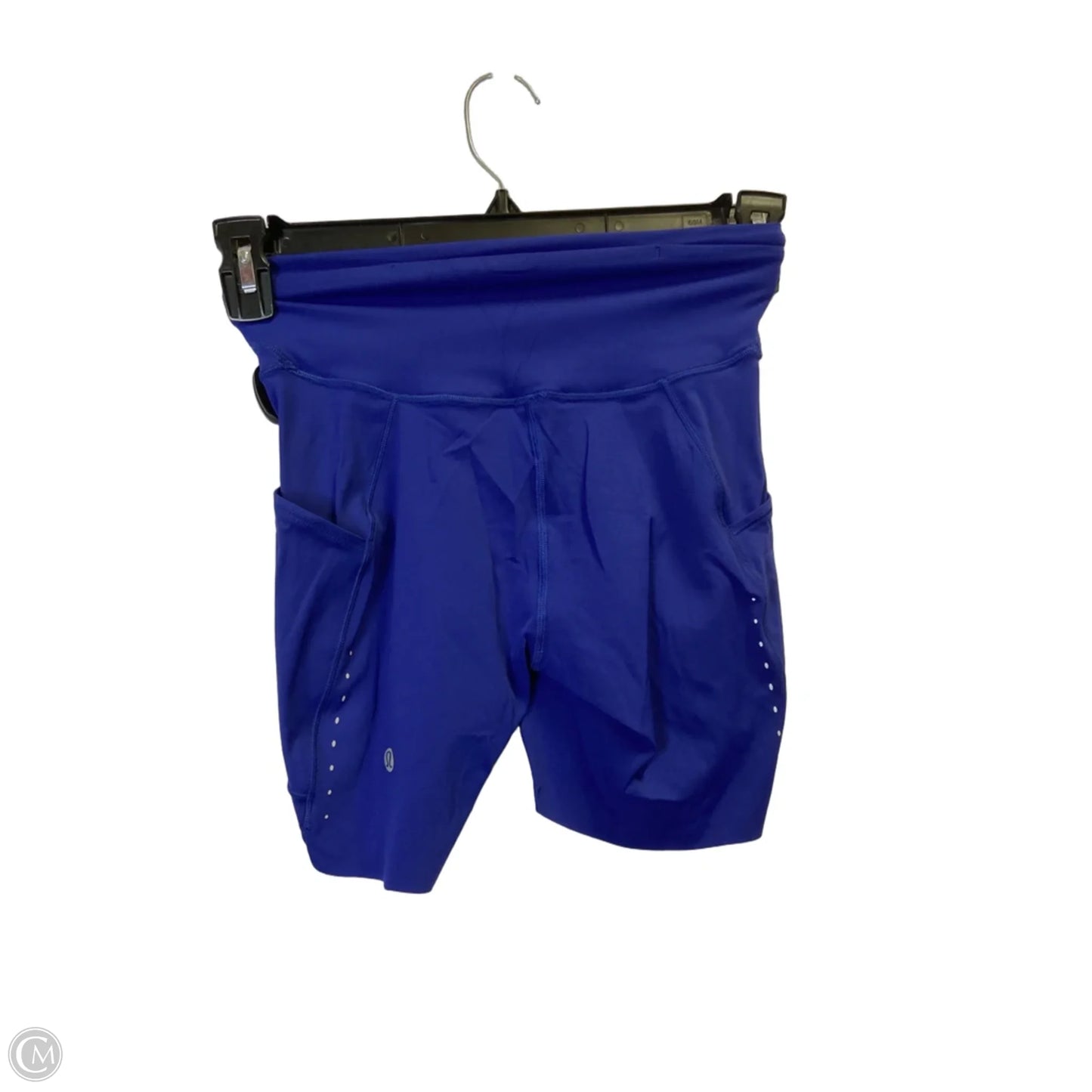 Athletic Shorts By Lululemon In Blue, Size: 4
