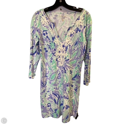 Dress Casual Midi By Cmb In Purple, Size: S