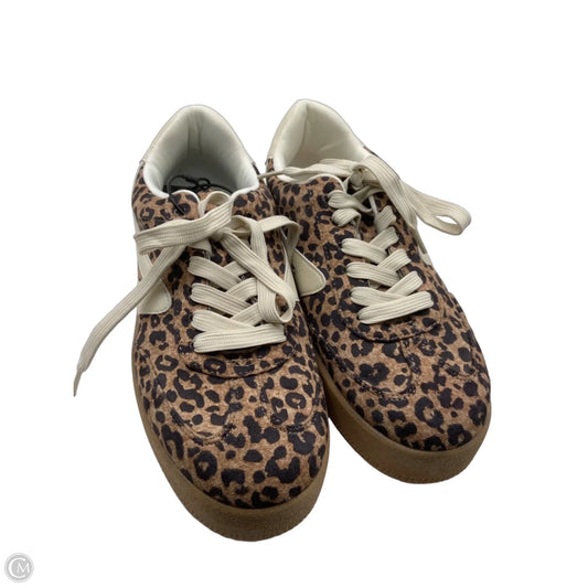 Shoes Sneakers By Dv In Animal Print, Size: 6.5