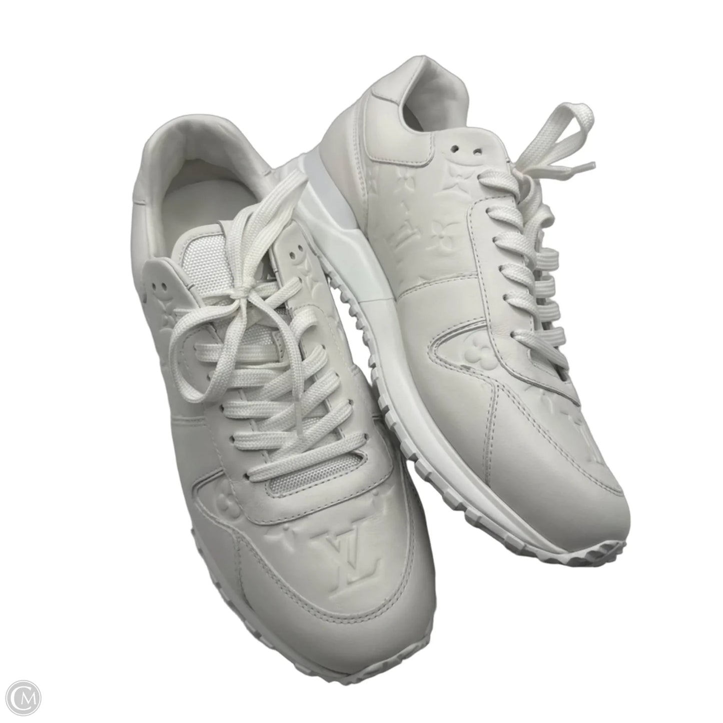 Shoes Luxury Designer By Louis Vuitton In White, Size: 8.5