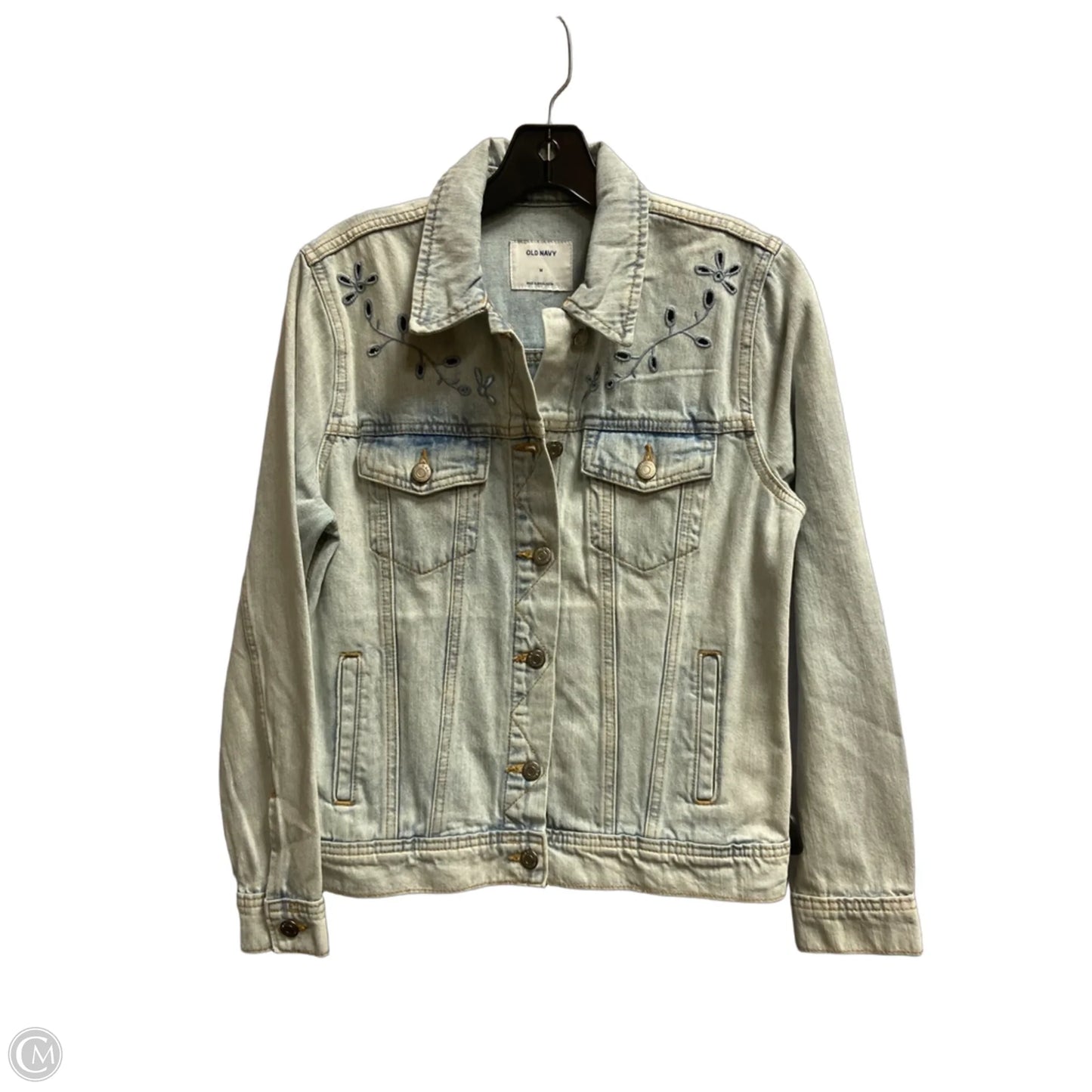 Jacket Denim By Old Navy In Blue Denim, Size: M