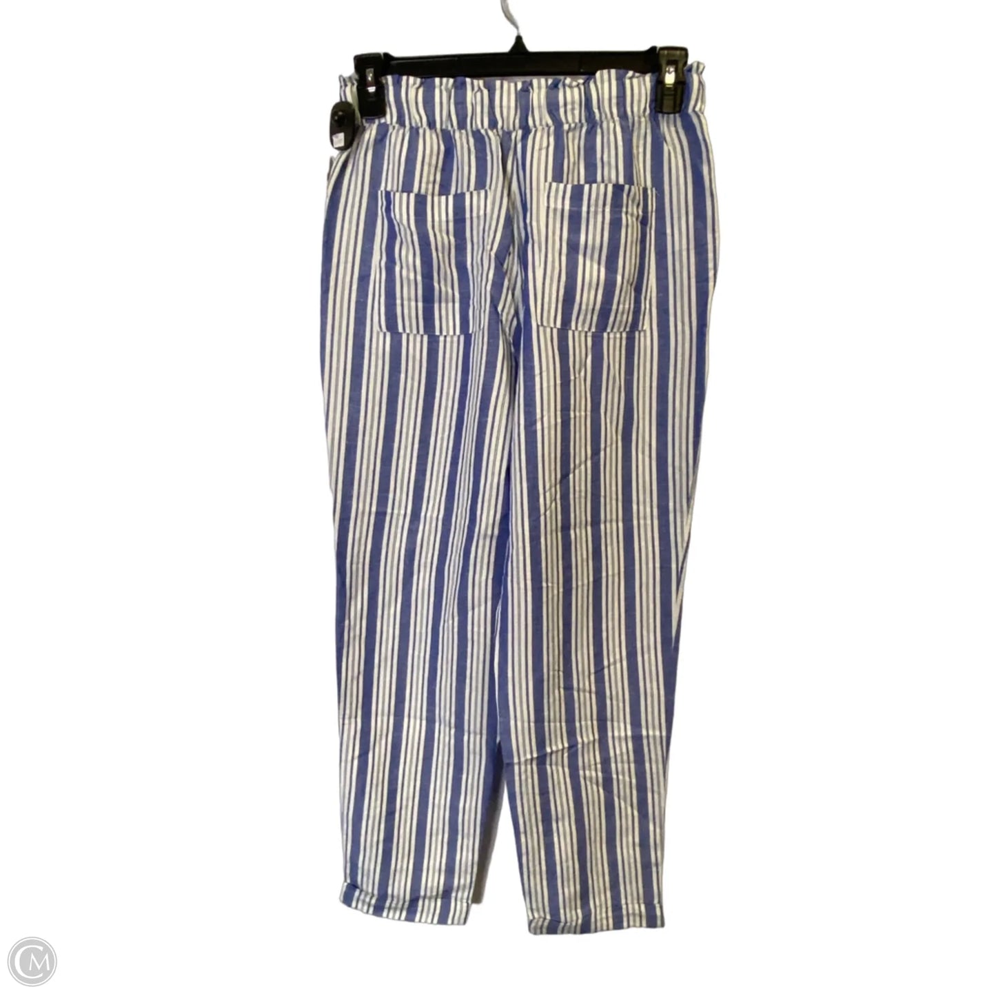 Pants Linen By Loft In Blue, Size: S