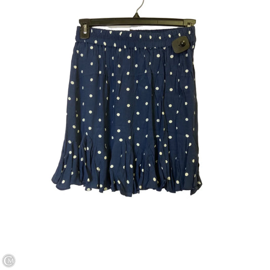 Skirt Mini & Short By Loft In Navy, Size: S