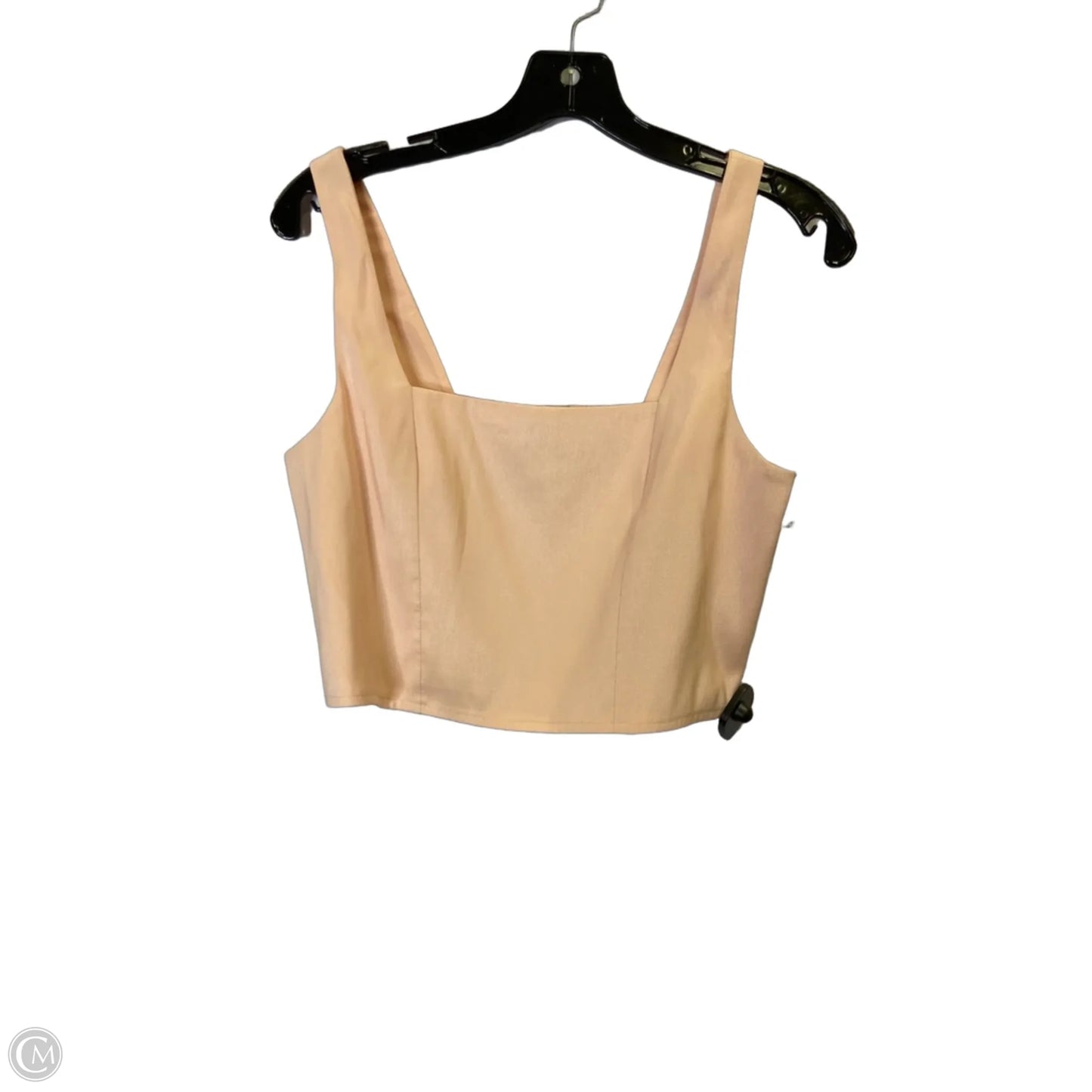 Blouse Sleeveless By A New Day In Peach, Size: S
