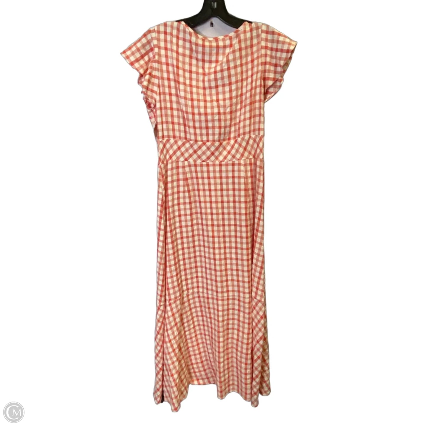 Dress Casual Midi By Loft In Red, Size: 4