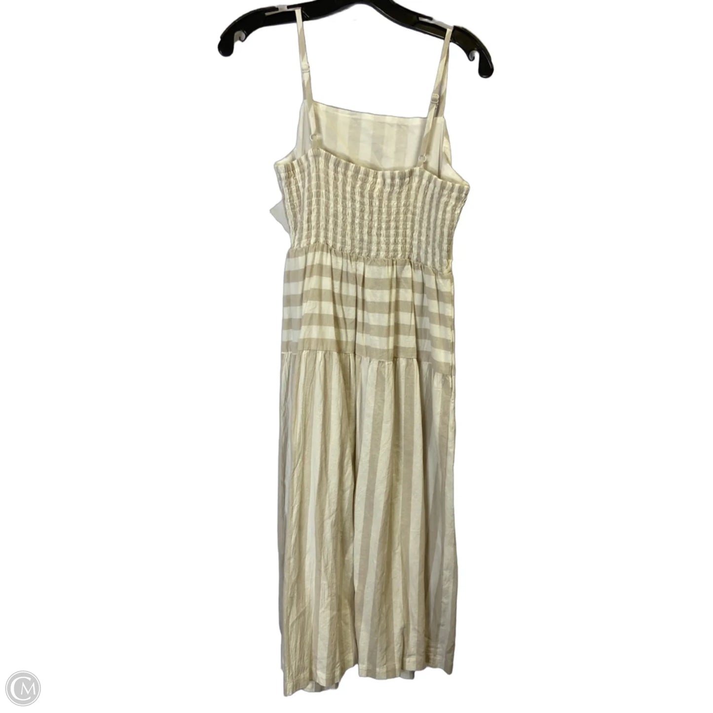 Dress Casual Midi By Universal Thread In Cream, Size: S