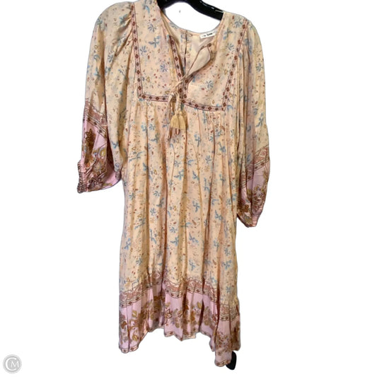 Dress Casual Midi By In Loom In Orange, Size: M
