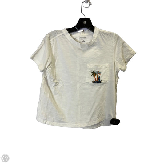 Top Short Sleeve By Pilcro In White, Size: S
