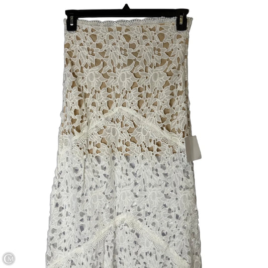 Skirt Maxi By Lulus In White, Size: S