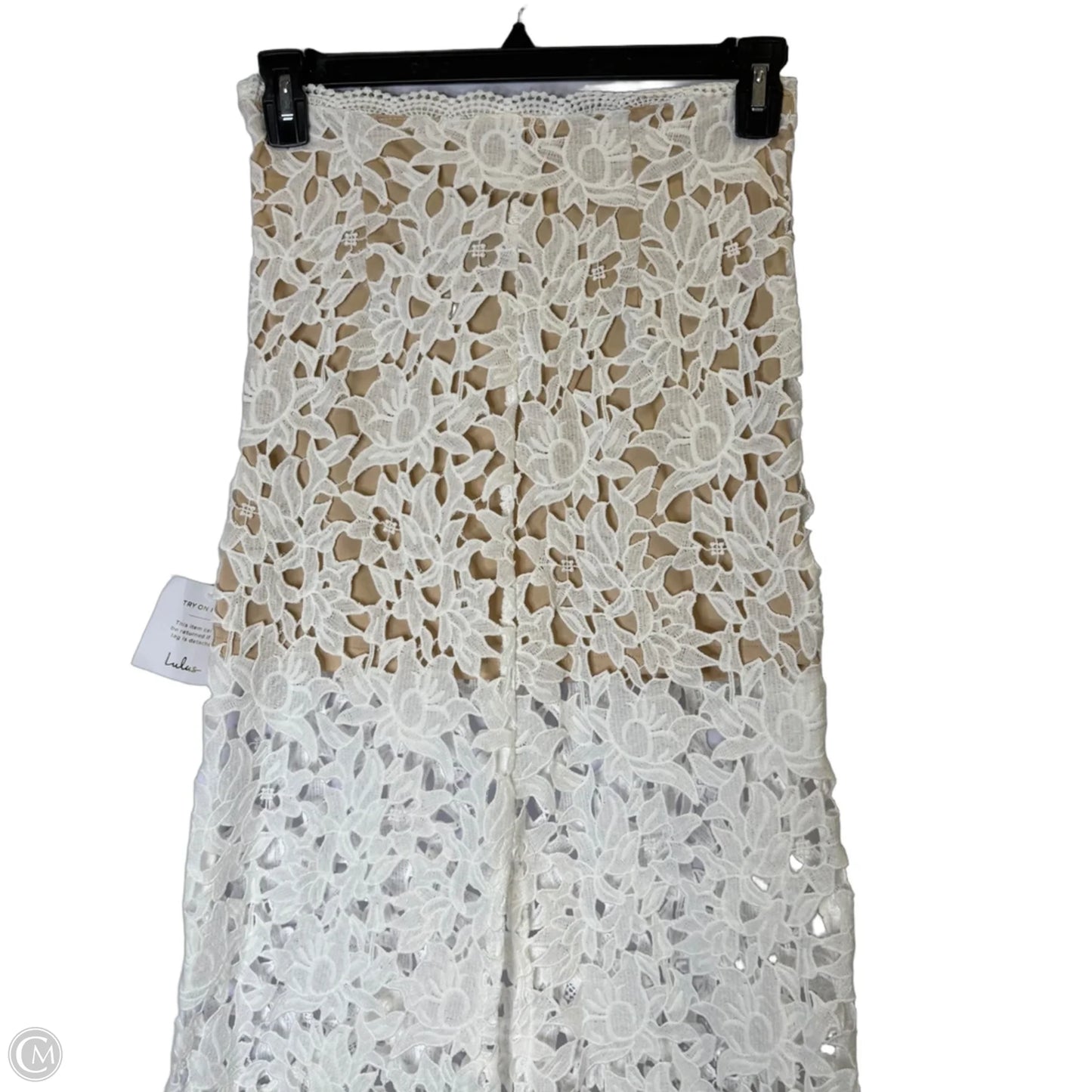 Skirt Maxi By Lulus In White, Size: S