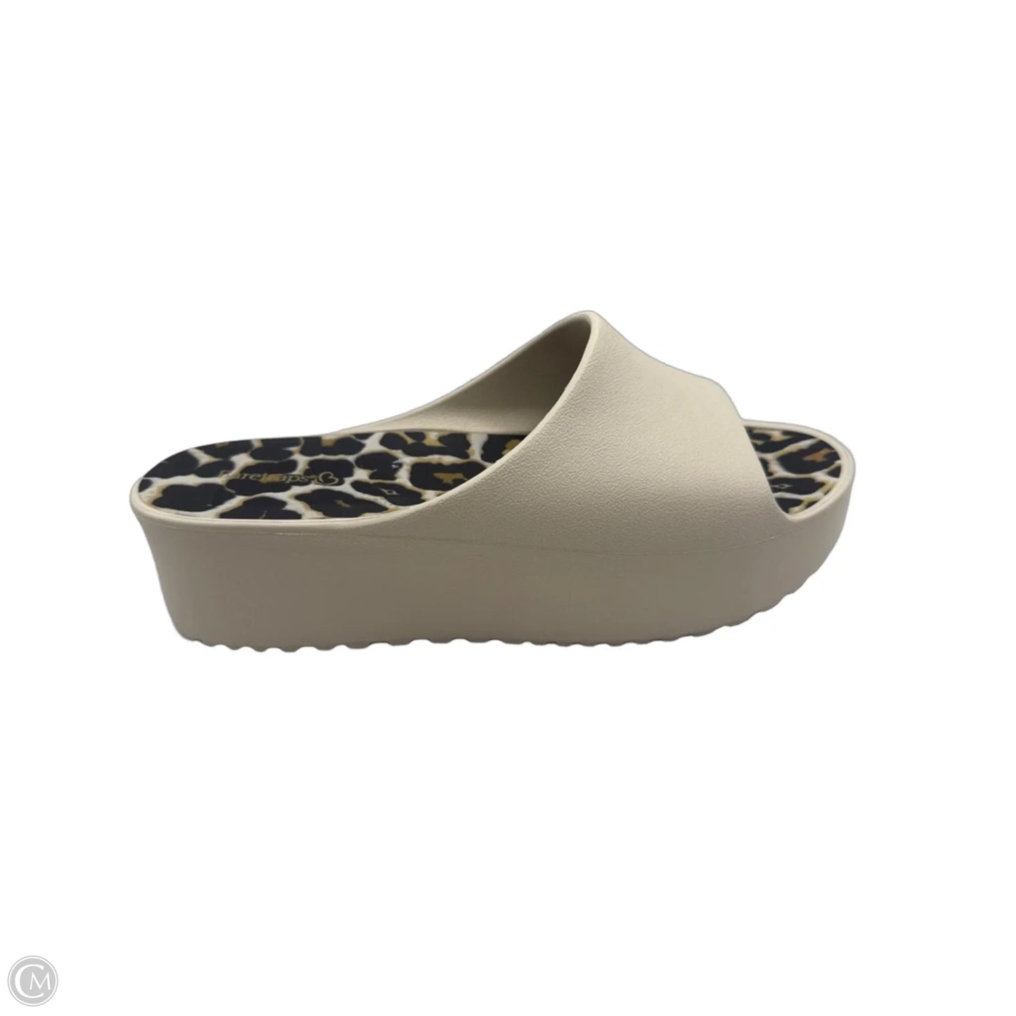 Sandals Heels Platform By Bare Traps In Cream, Size: 8