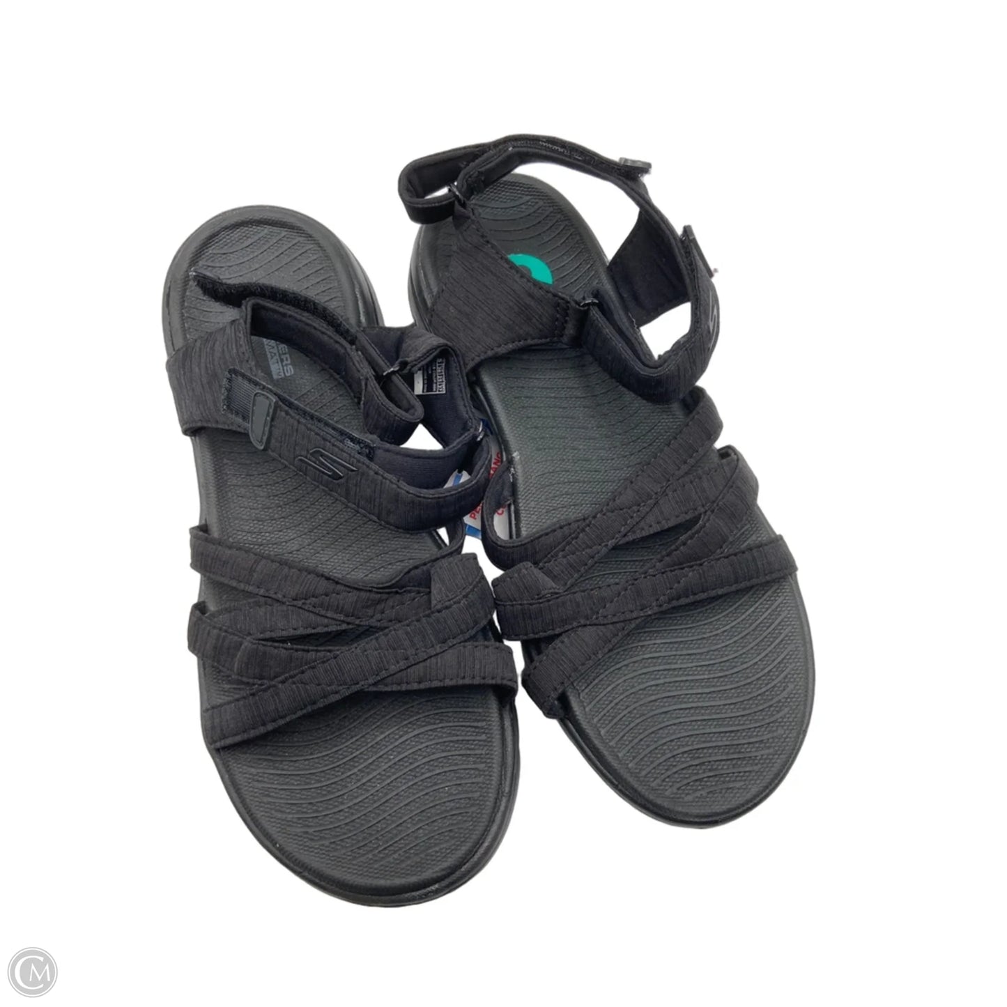 Sandals Sport By Skechers In Black, Size: 8