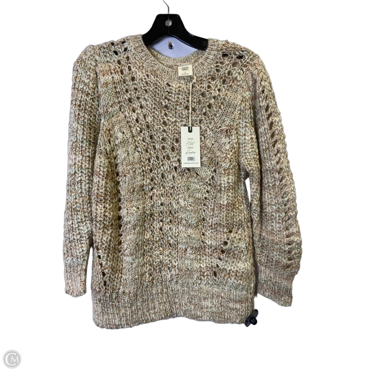 Sweater By Good Hart In Brown, Size: S