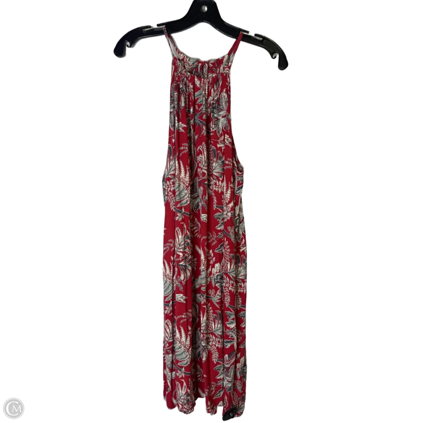 Dress Casual Midi By Loft In Red, Size: L