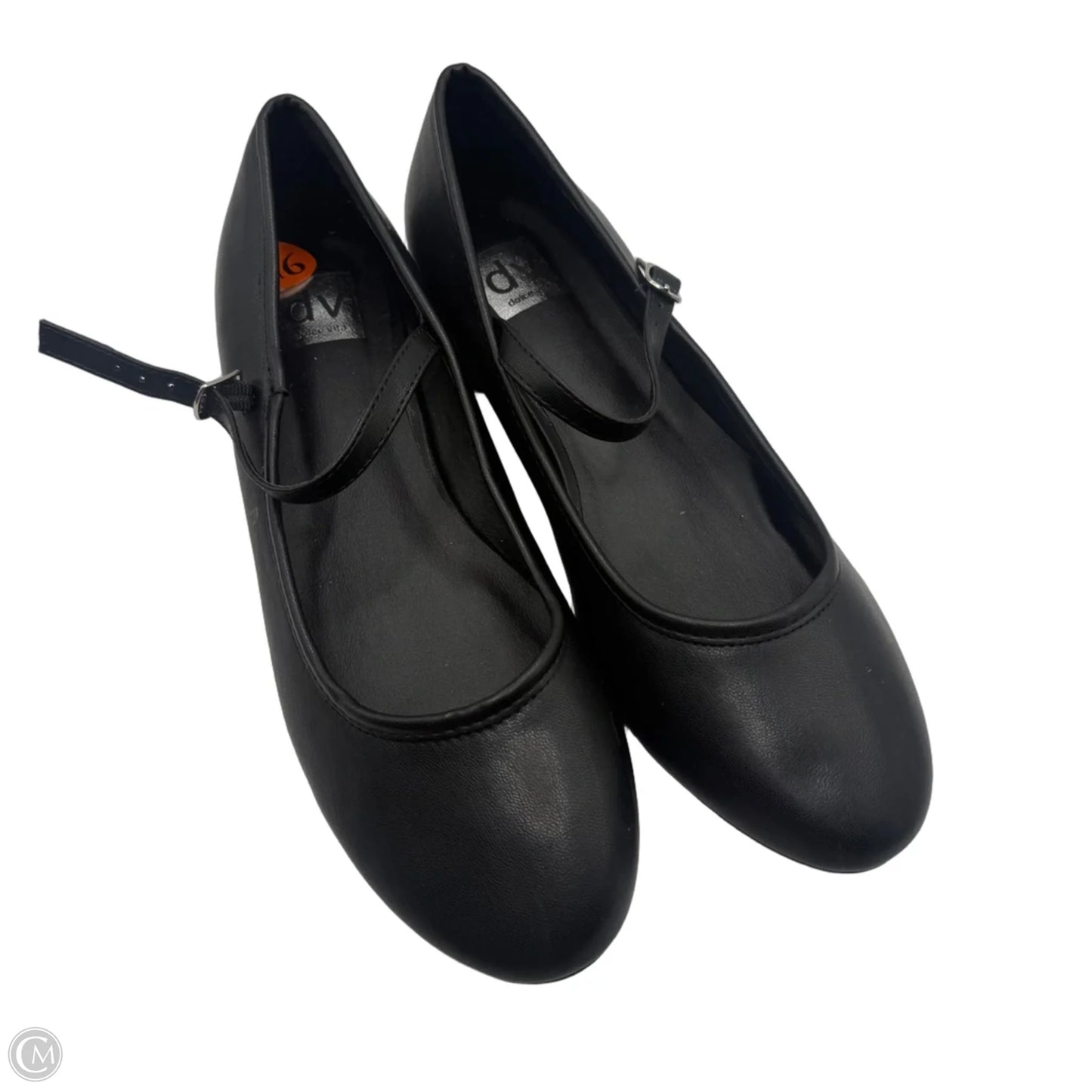 Shoes Heels Block By Dv In Black, Size: 9.5