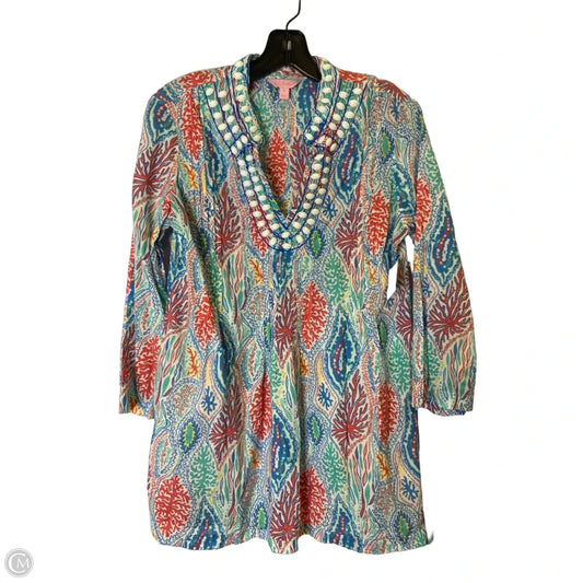 Top Long Sleeve By Cmc In Multi-colored, Size: M