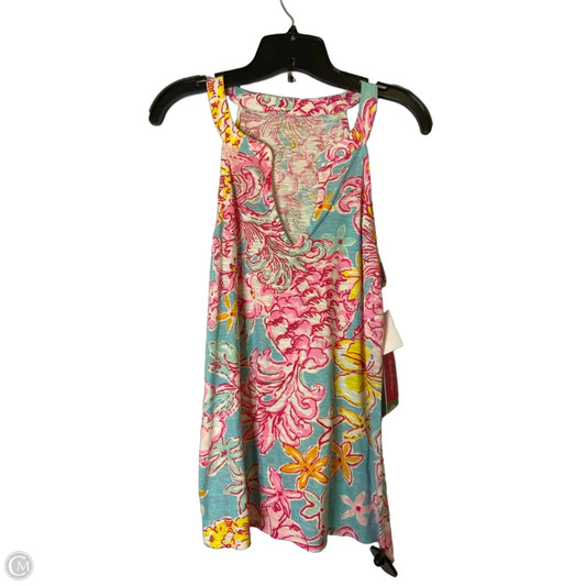 Top Sleeveless By Cmc In Blue, Size: L