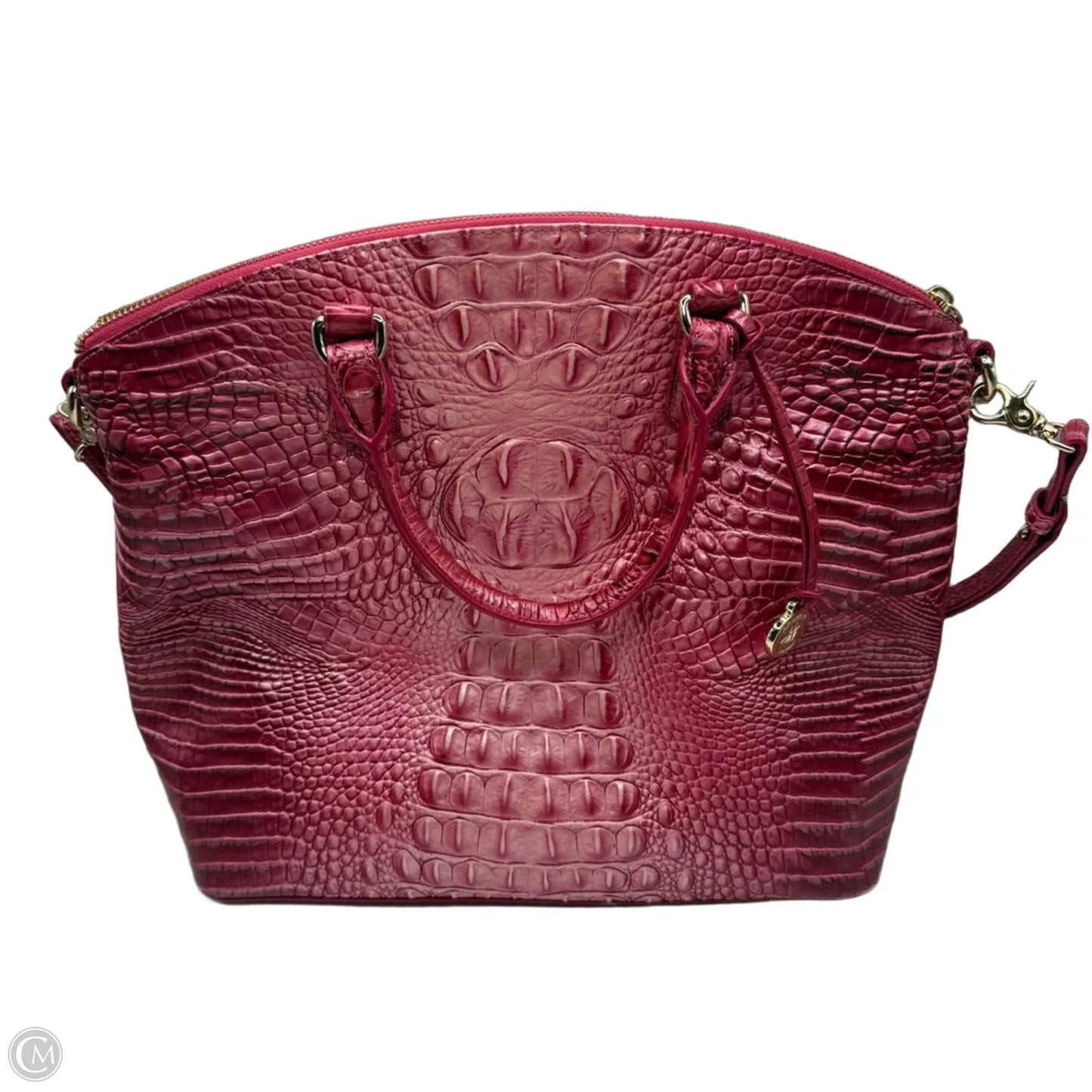 Handbag Designer By Brahmin, Size: Large