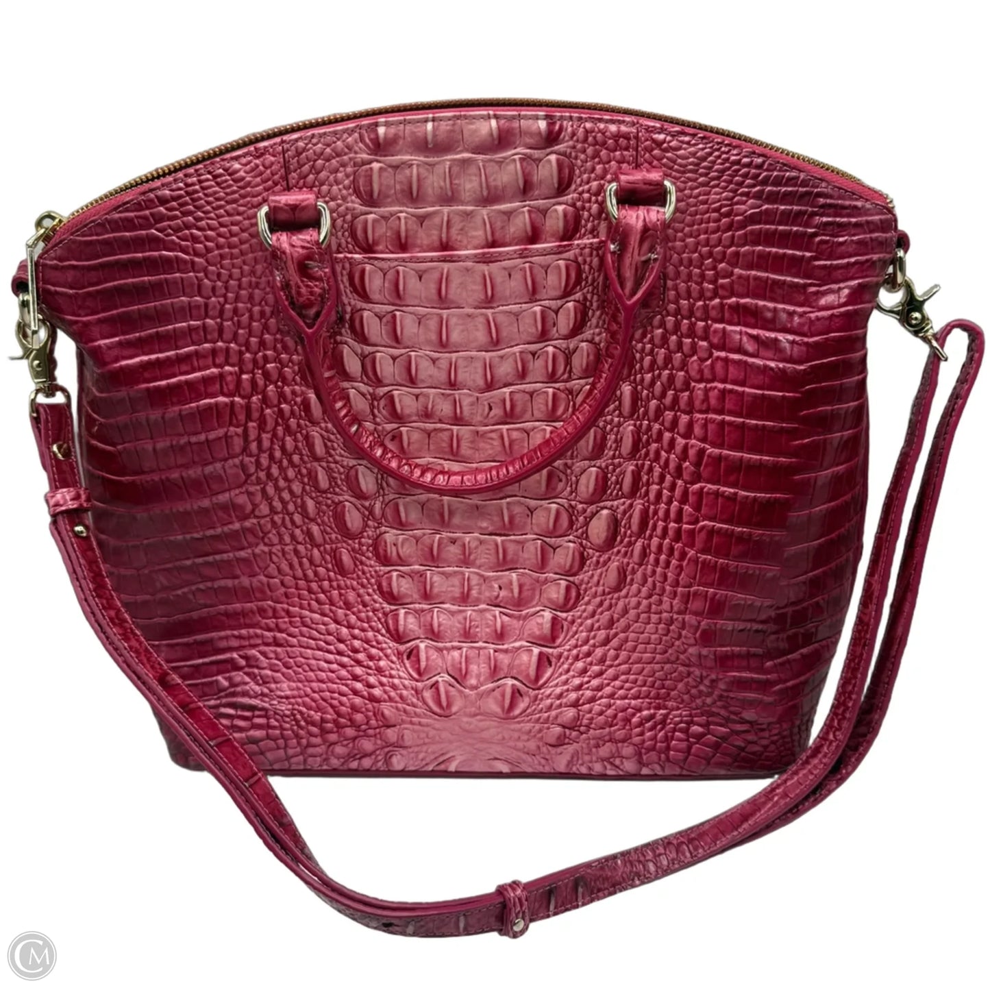 Handbag Designer By Brahmin, Size: Large