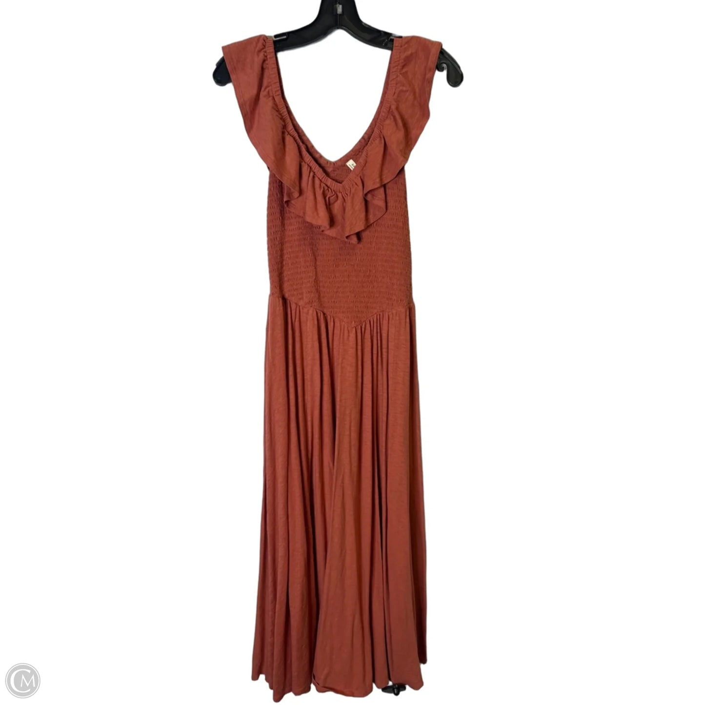 Dress Casual Midi By American Eagle In Red, Size: S