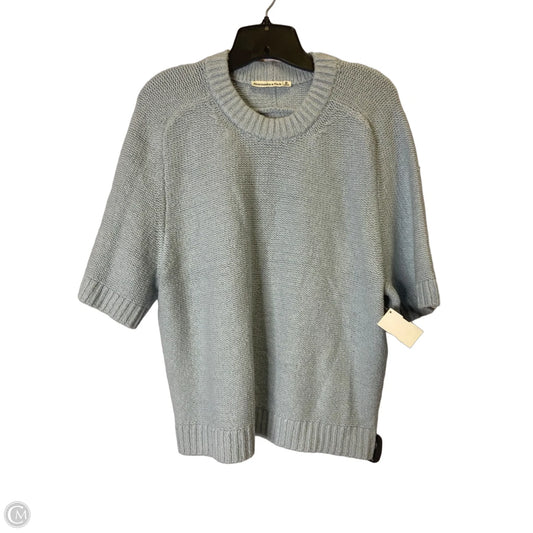 Sweater Short Sleeve By Abercrombie And Fitch In Blue, Size: M