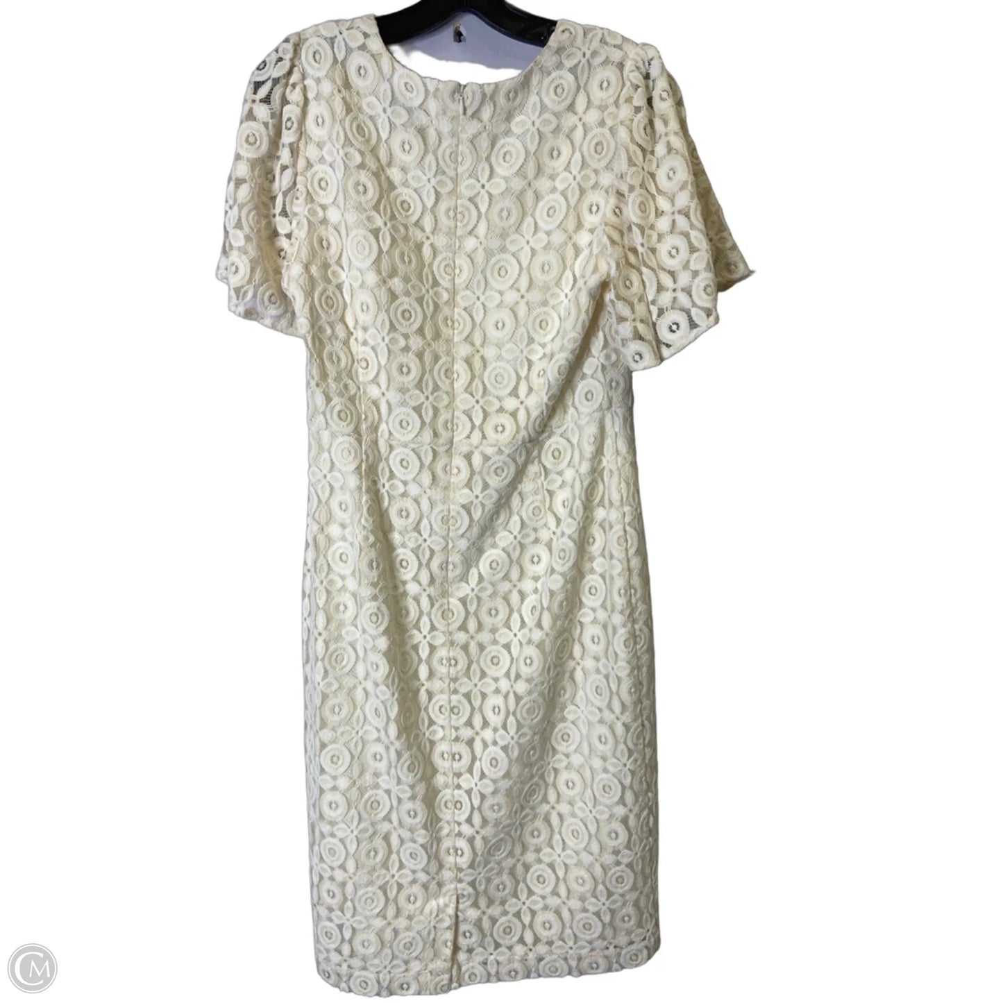 Dress Party Midi By Cma In Cream, Size: M
