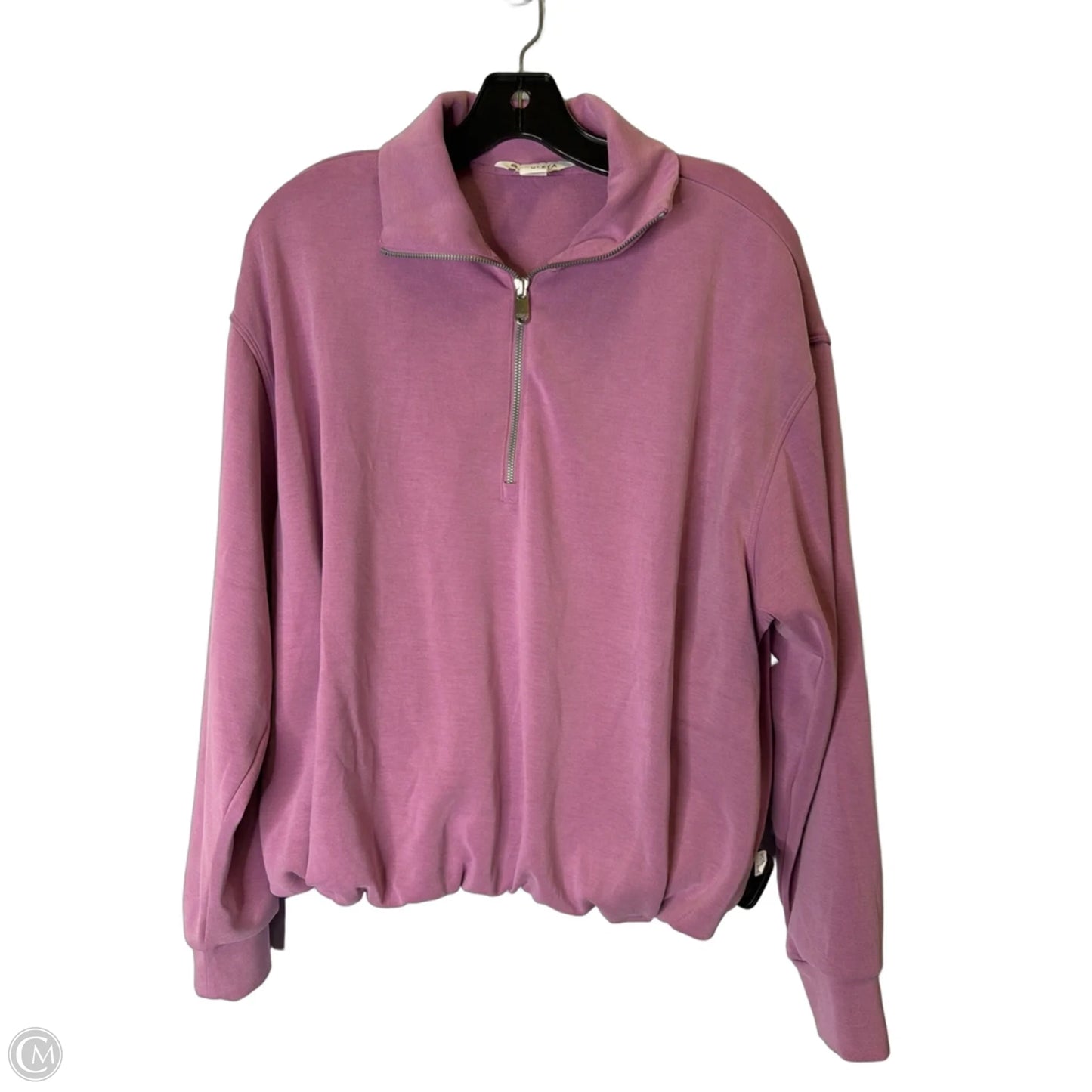 Athletic Sweatshirt Collar By Athleta In Purple, Size: M