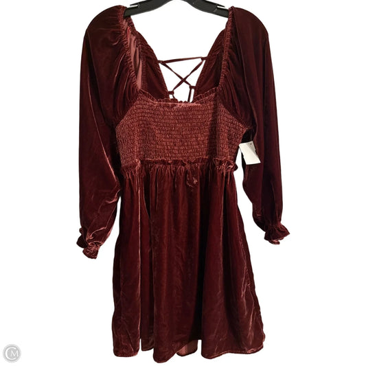 Dress Casual Short By Free People In Red, Size: M