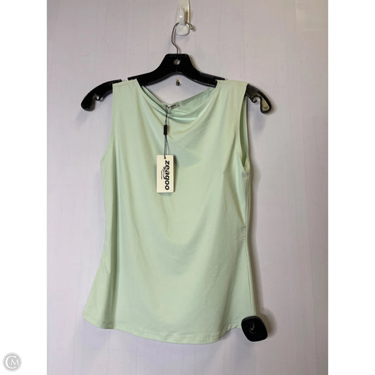 Top Sleeveless Basic By Zeagoo In Green, Size: S