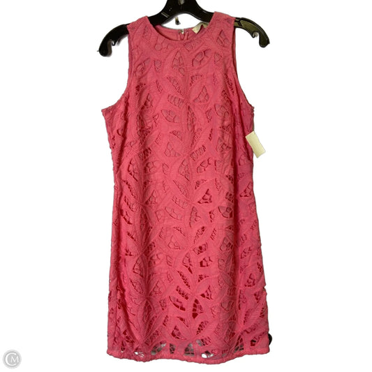 Dress Casual Midi By Loft In Pink, Size: 2