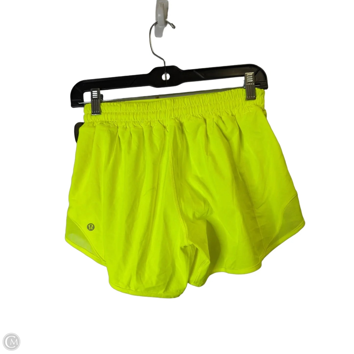 Athletic Shorts By Lululemon In Yellow, Size: 6