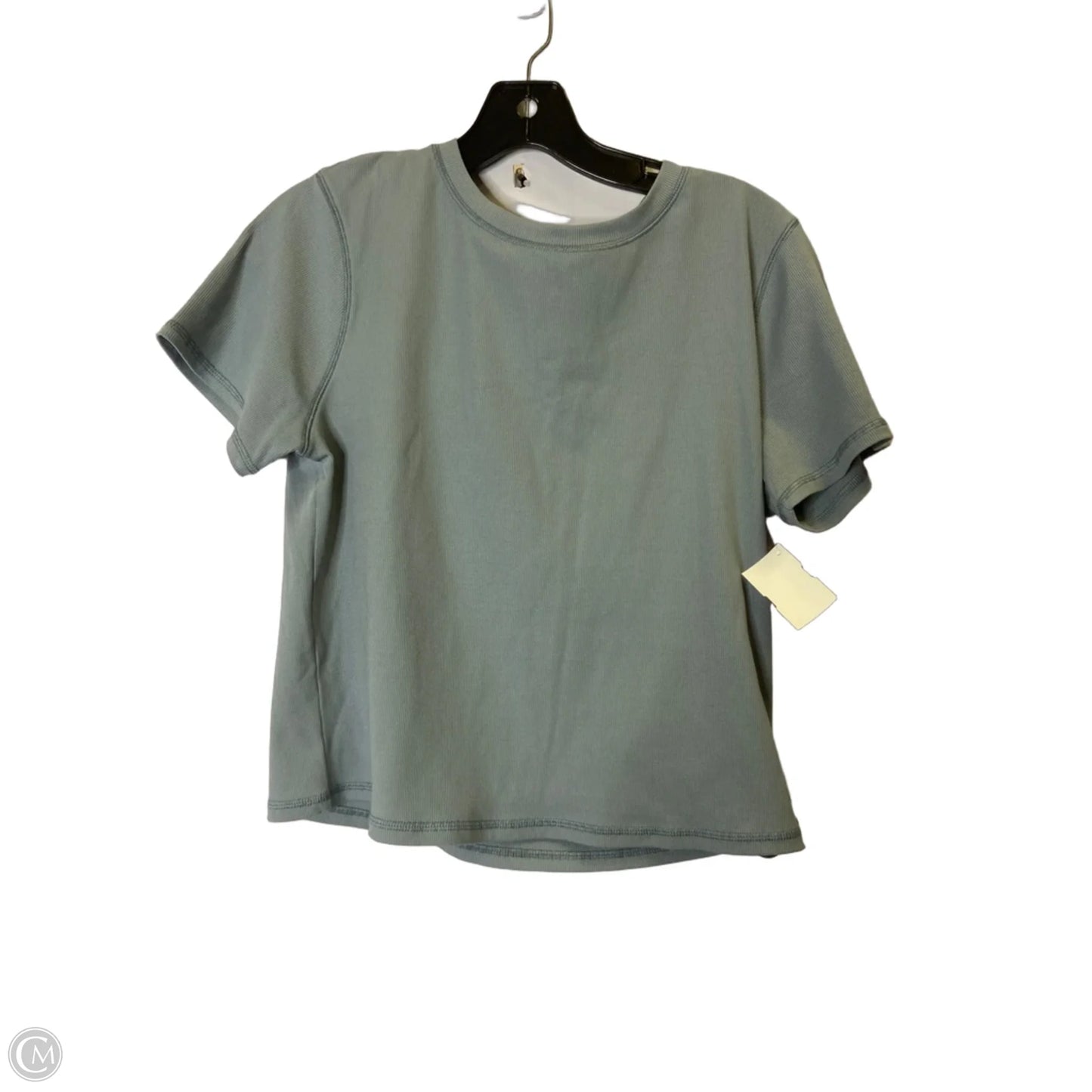 Athletic Top Short Sleeve By Vuori In Blue, Size: Xl