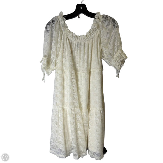 Dress Casual Short By Old Navy In Cream, Size: L