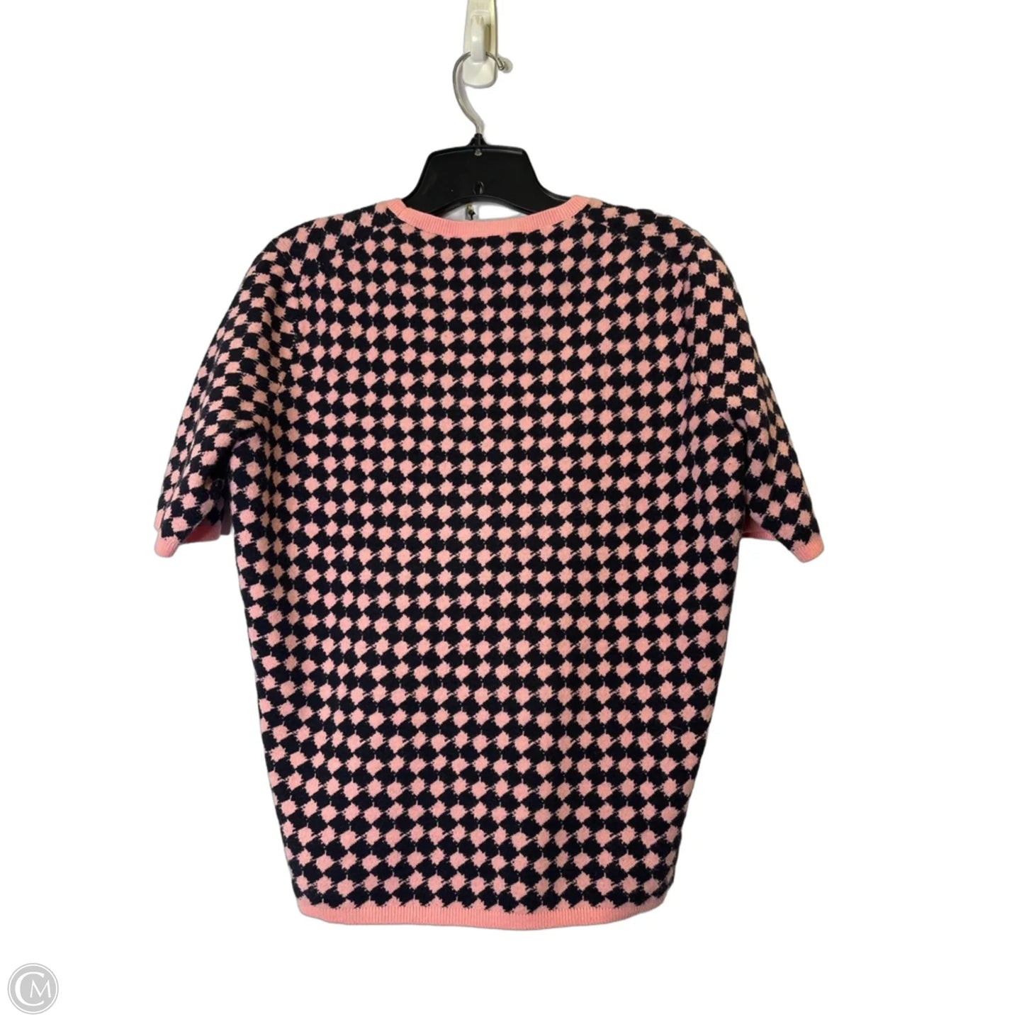 Sweater Short Sleeve By Ann Taylor In Navy, Size: M