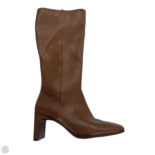 Boots Knee Heels By Naturalizer In Brown, Size: 8