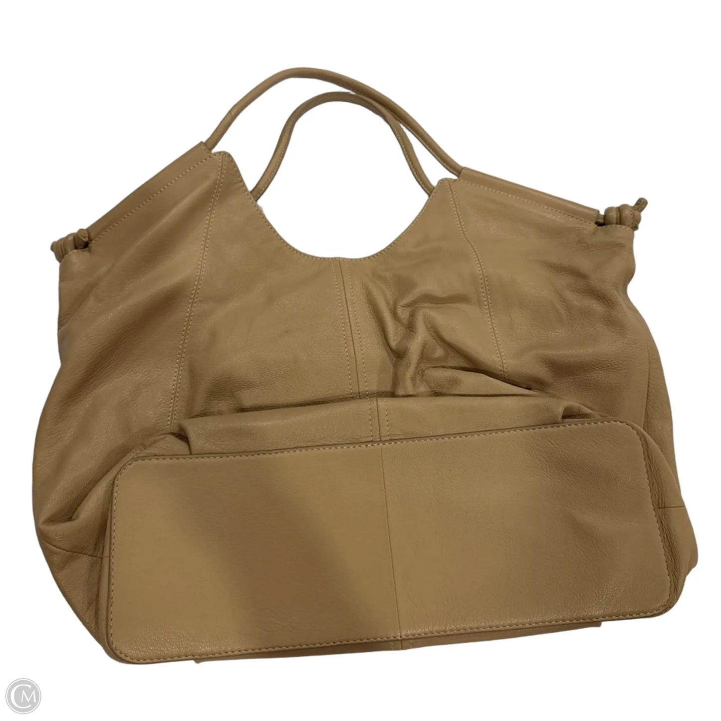 Handbag Leather By Lucky Brand, Size: Medium